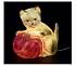 Ночник Котенок с розовым клубком - 22см  - миниатюра №2